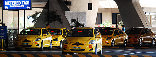 registered airport taxi in manila