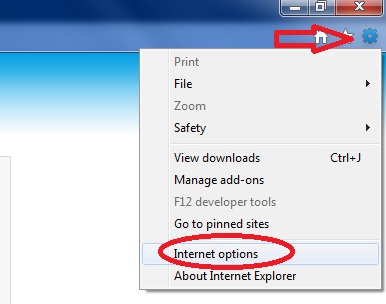 How to set home page in Internet Explorer 1