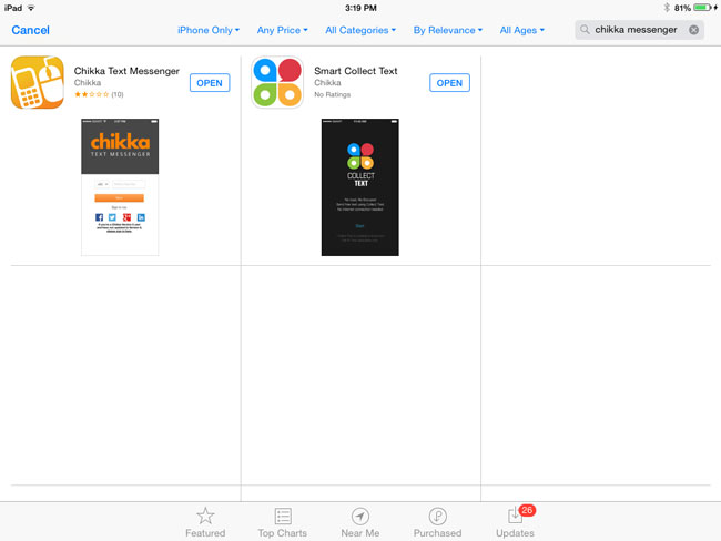 How-to-install-chikka-messenger-app-on-iPad-or-iPad-Mini-Step-4