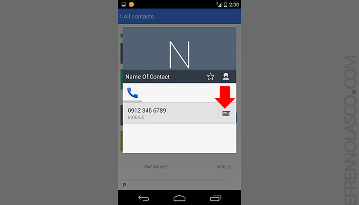 How-to-send-Text-message-on-save-android-contacts-2
