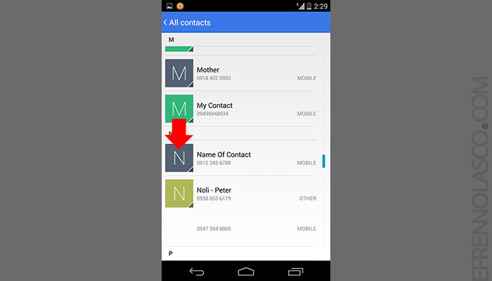 How-to-send-Text-message-on-save-contacts-in-Android-device-1