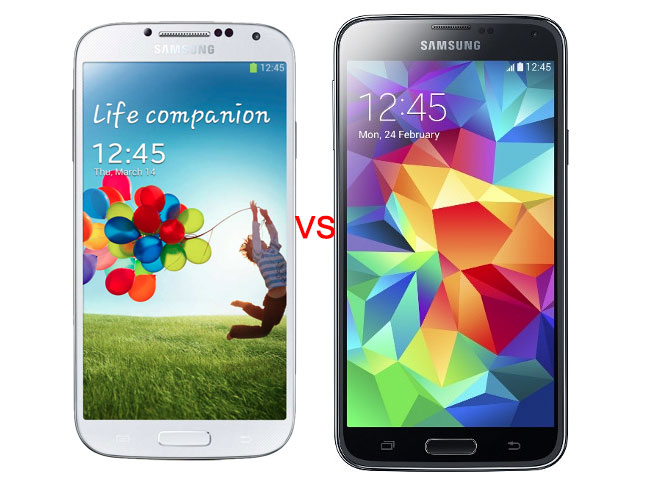 Samsung S4 VS S5
