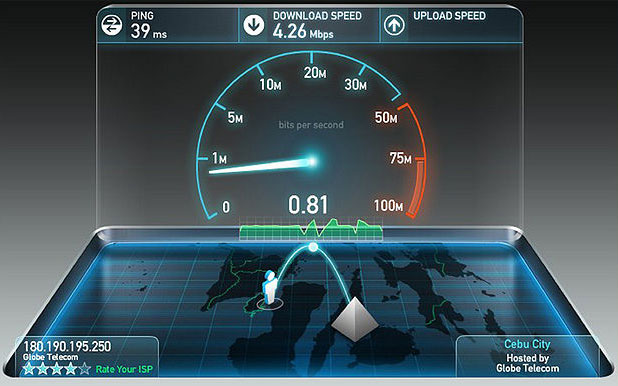 Internet Speed Test Step 2
