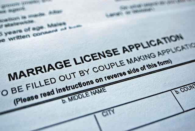 How to get a marriage License