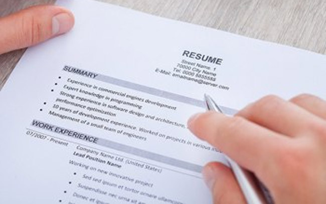 How to write a good resume