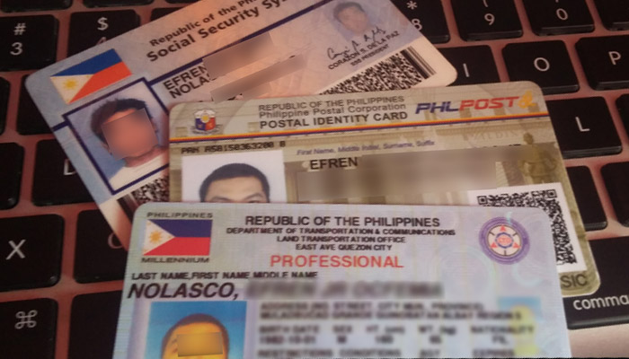 Valid IDs in the Philippines