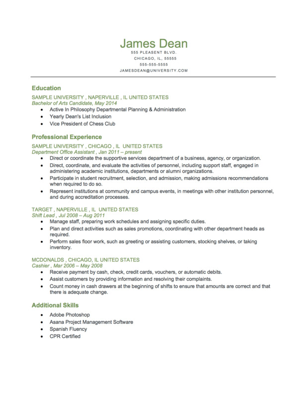 Chronological-Resume