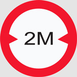 Vehicles more than 2 meters cannot enter