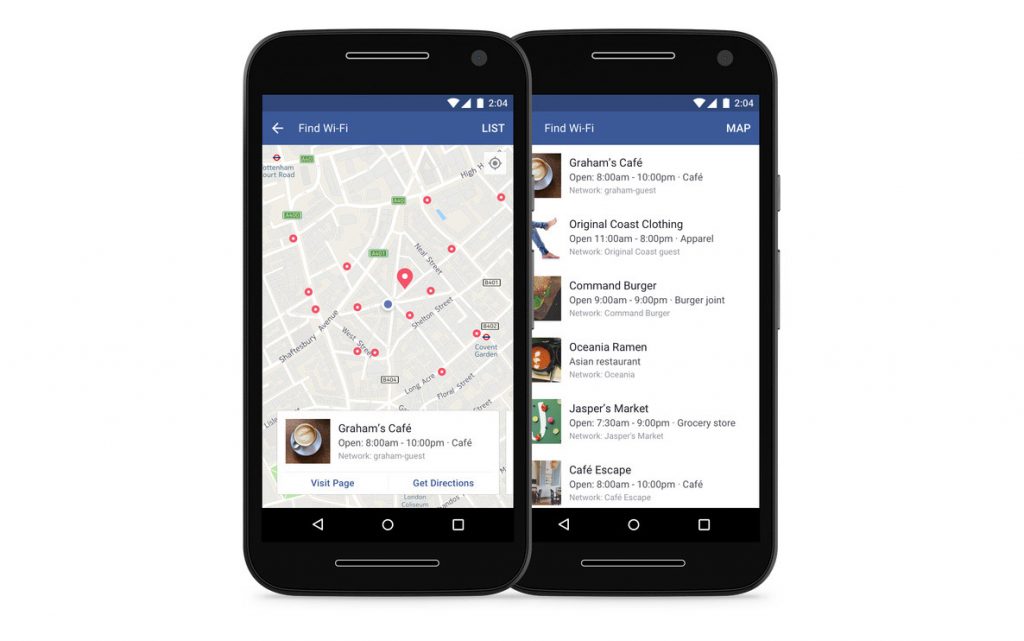 Facebook-Wifi-Locator