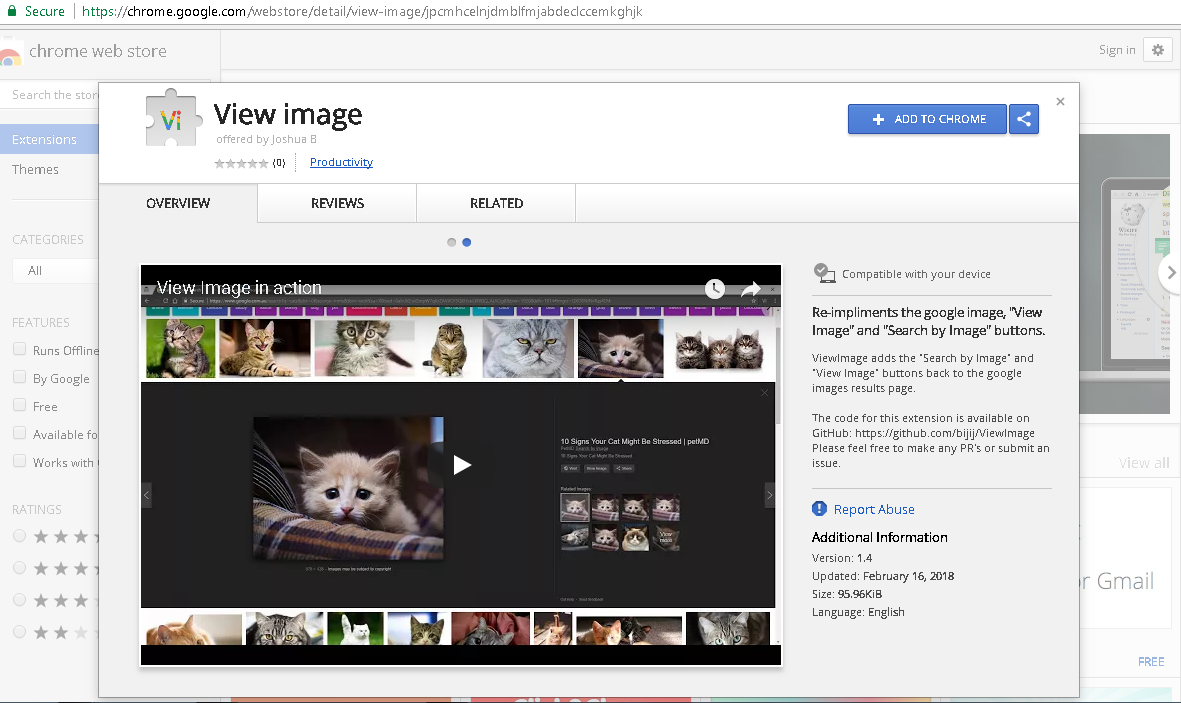 google view image