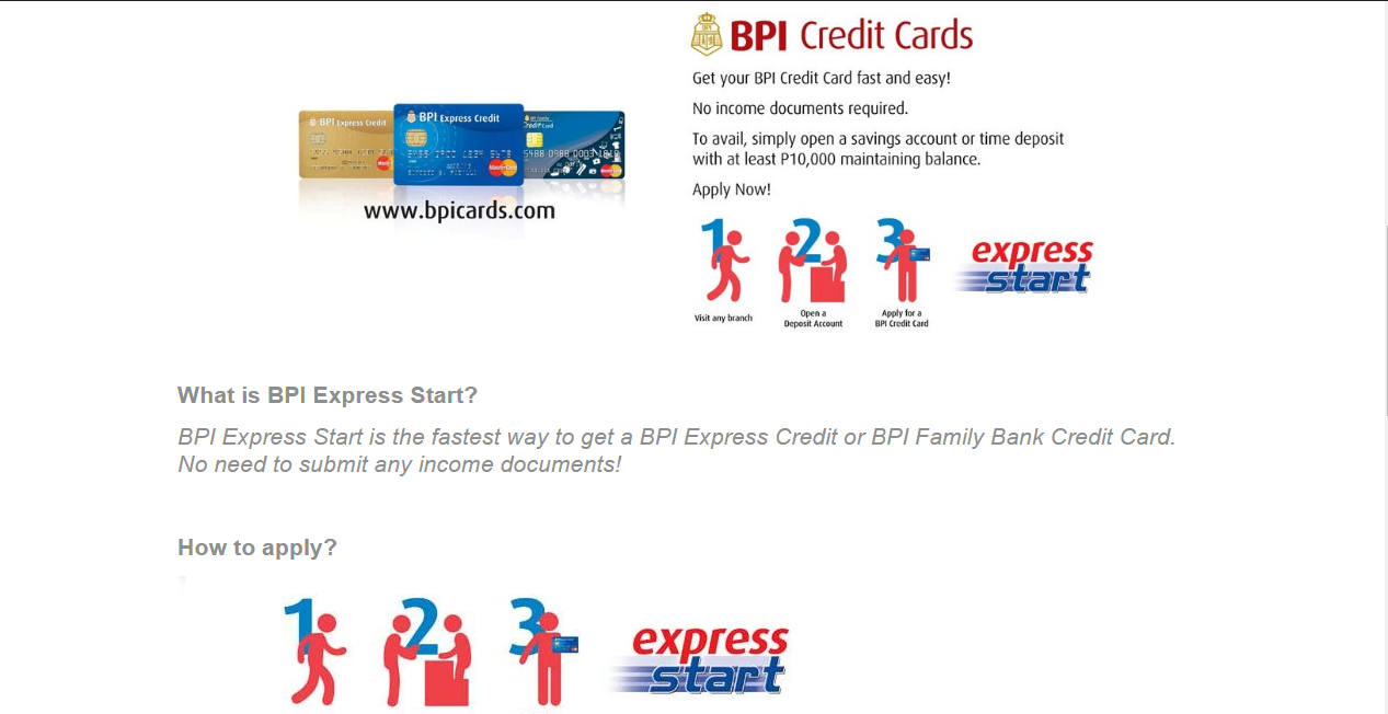 BPI Cedit Card