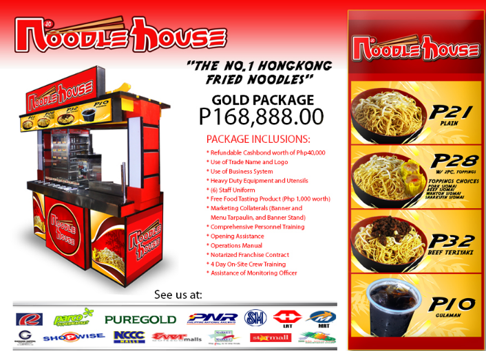 Noodle House Affordable franchise