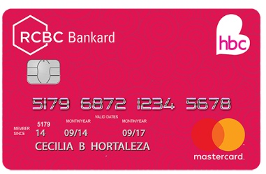 HBC-RCBC Bankard Mastercard - RCBC