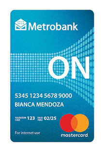 Metrobank ON Internet Mastercard - Metrobank
