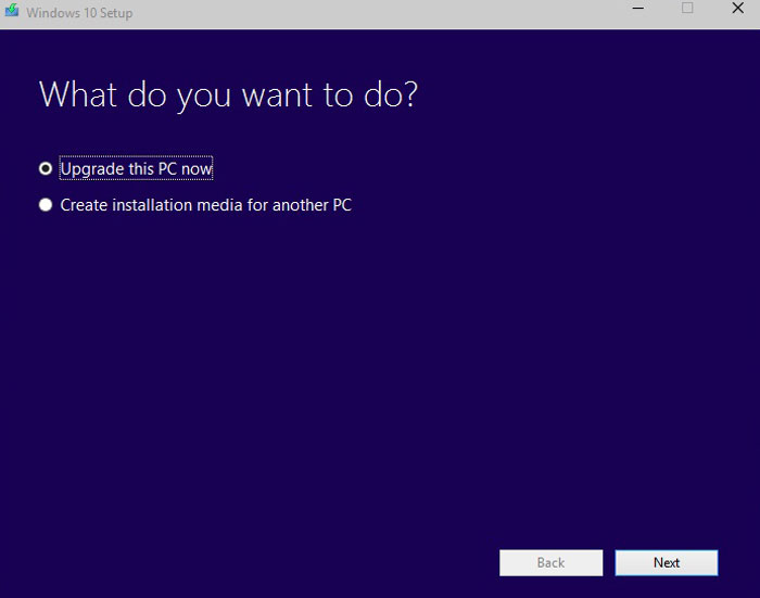 How to Install Windows 10 pro step 2