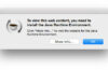 [Fixed] “To view this web content you need to install the Java Runtime Environment” in OS X Yosemite