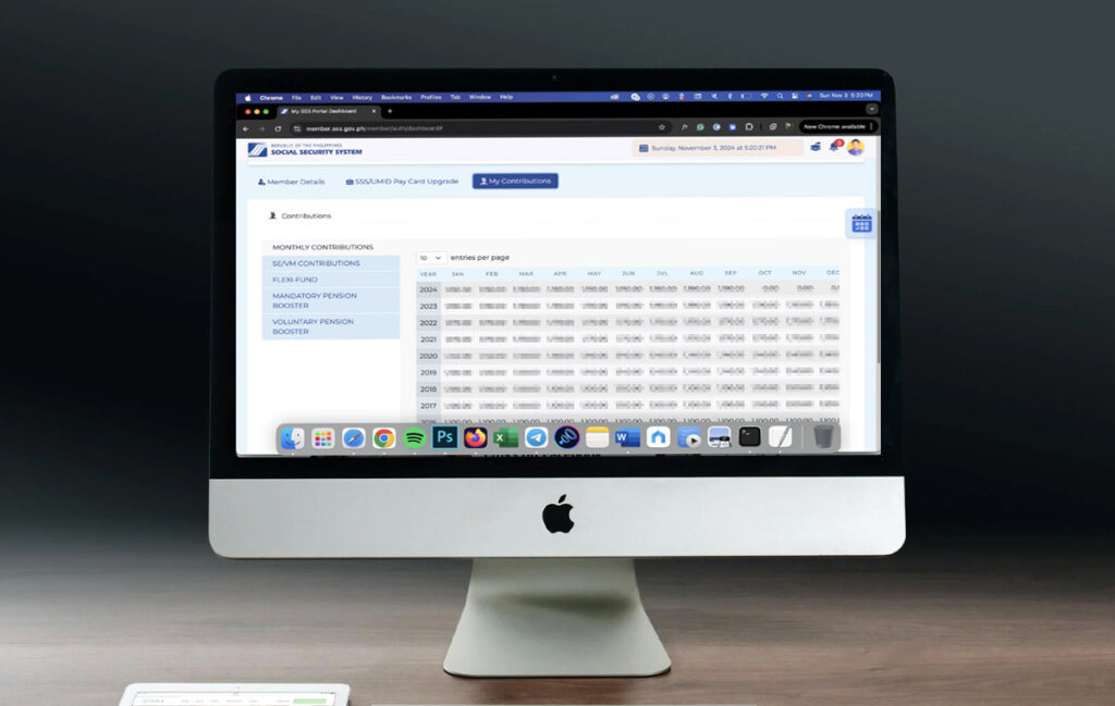 How to Check SSS Contribution Online New SSS Website scaled