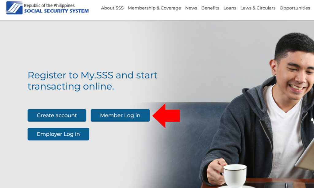 SSS Member Login