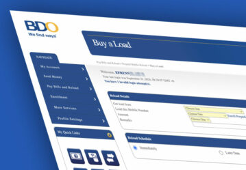 How to Buy A Load Using BDO Online Banking