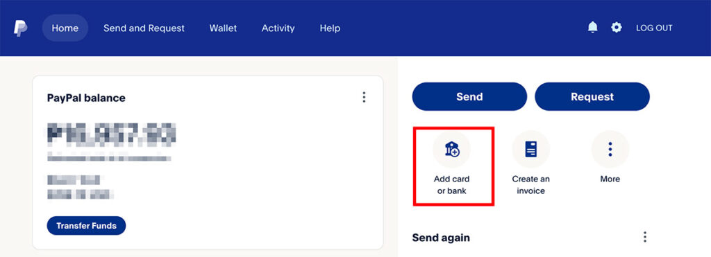 How to Link Bank or Card in PayPal