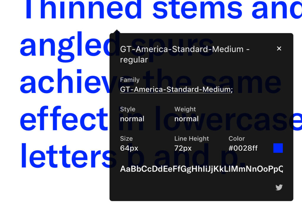 Know what font used on Webpage Chrome