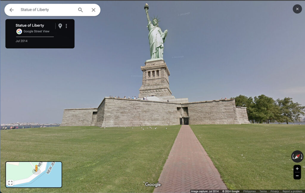 Google Street View scaled