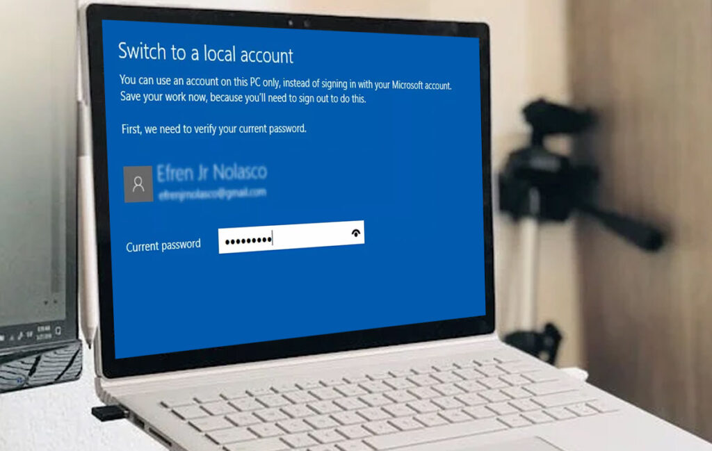 How to Switch Windows 10 Login to Local Account