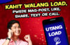 Using TM Utang Load – Loan Calls, Text, Internet, and Combinations Promo