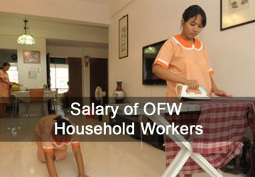 How Much is the Salary Of OFW Household Workers (HSW) In Different Parts Of The World