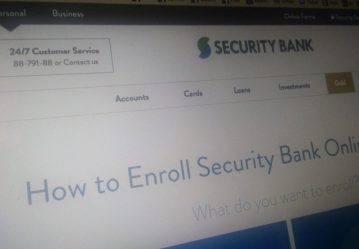 How to Register your Security Bank Account Online Banking