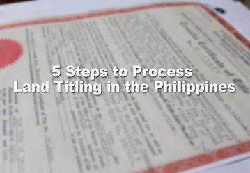 LRA’s 5 Easy Steps to Process Land Titling in the Philippines