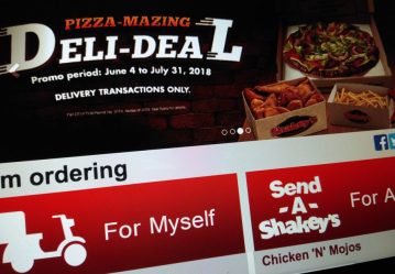 Shakey’s Delivery Menu: Promos and Discounts