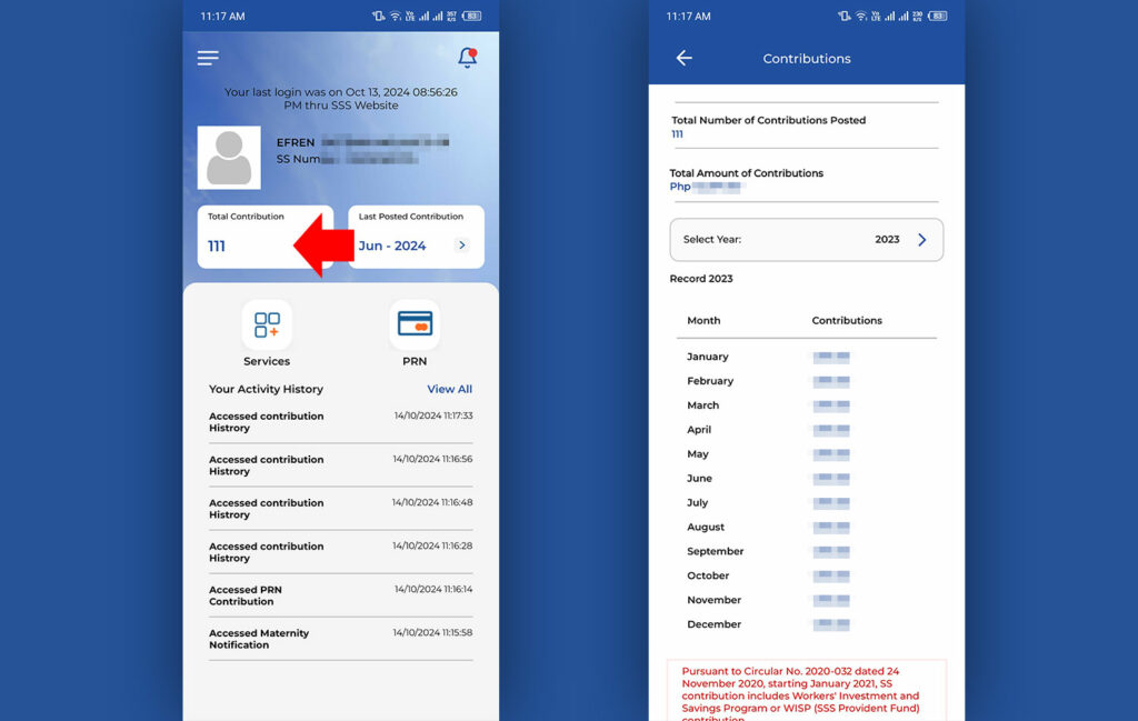 Check-SSS-contribution-Through-Mobile-App