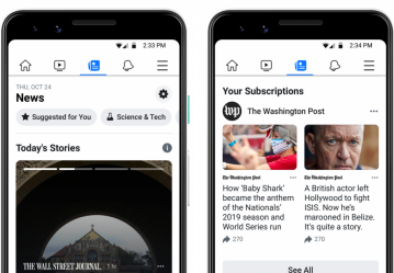 Facebook’s News Tab Initially Rolled Out to the United States