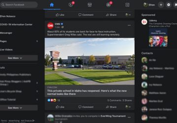 How to Activate Facebook Desktop Dark Mode Feature