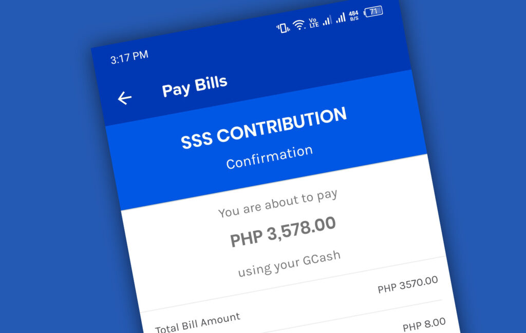 How to Pay SSS Contribution Using GCash