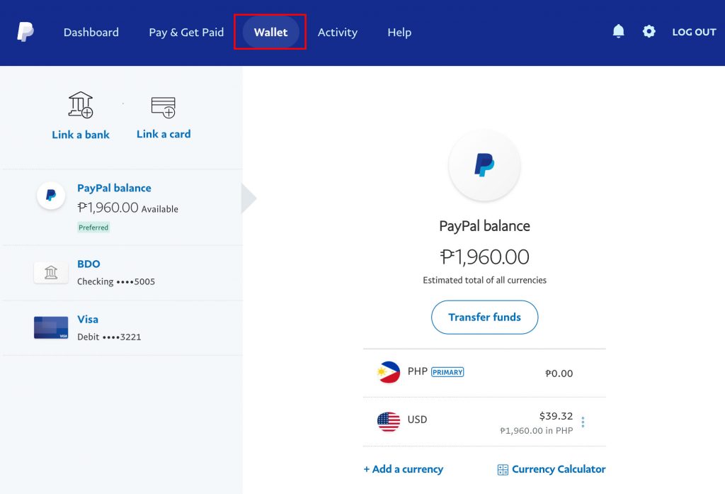 How To Convert PayPal Fund To Philippine Peso PayPal USD To Php 