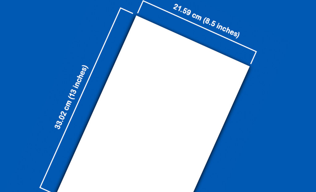 What Is The Long Bond Paper Size In Cm Mm And Inches On Microsoft Word