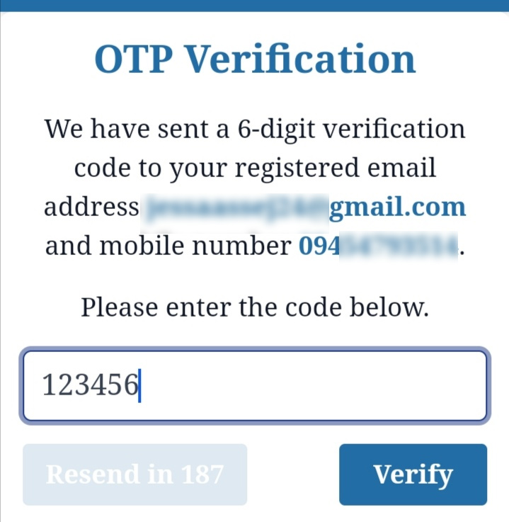 OTP Verification