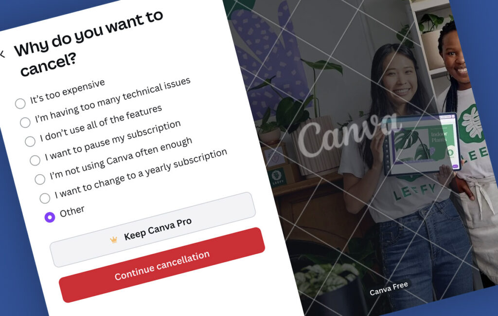 How to Cancel your Canva Subscription