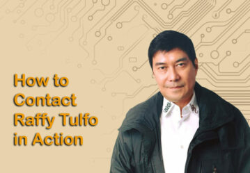 How to Contact Raffy Tulfo in Action