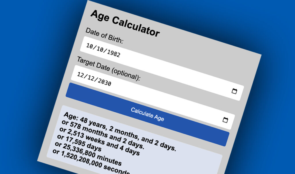 Age Calculator