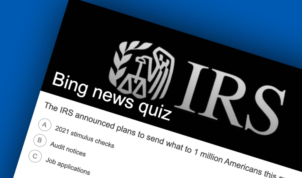 Bing News Quiz